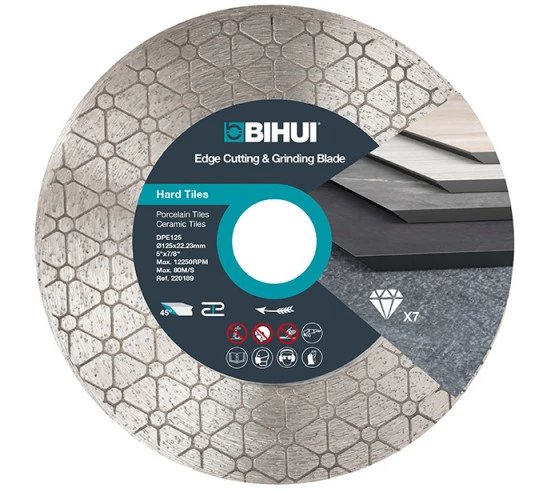 Disque de biseautage pour tous types de carreaux Ø125mm  BIHUI By PAVILIFT - 1